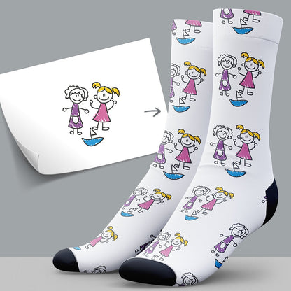 POC Personalised Drawing Socks