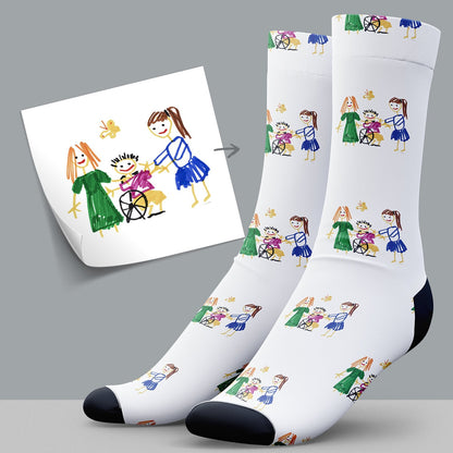 POC Personalised Drawing Socks