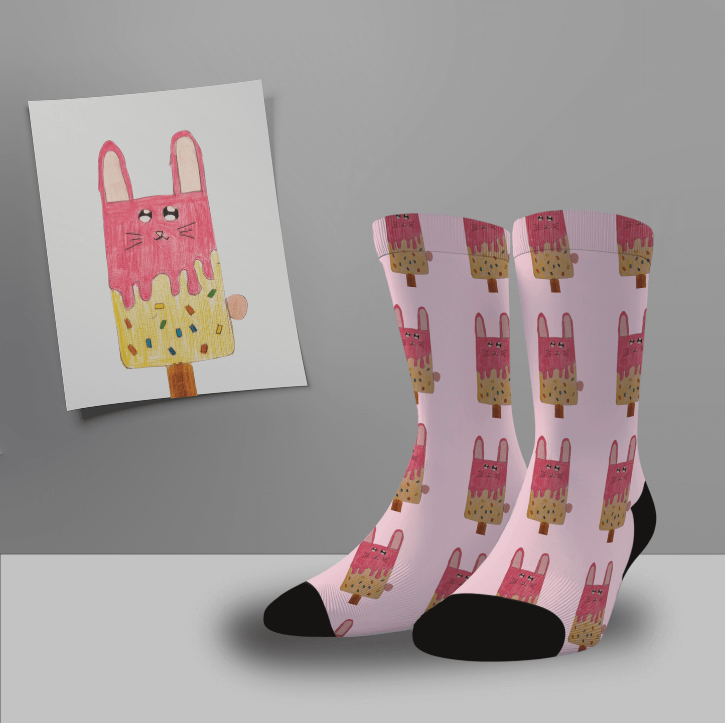 POC Personalised Drawing Socks