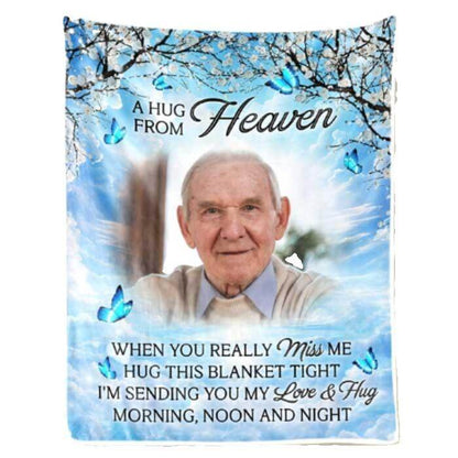 Personalize Loved Ones Memorial Blanket