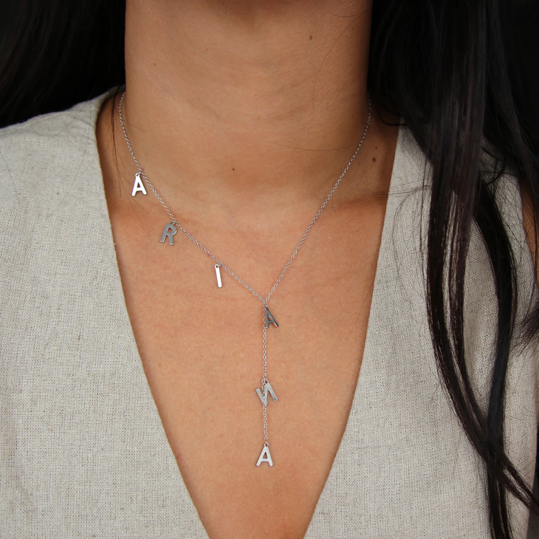 Lariat Name Necklace