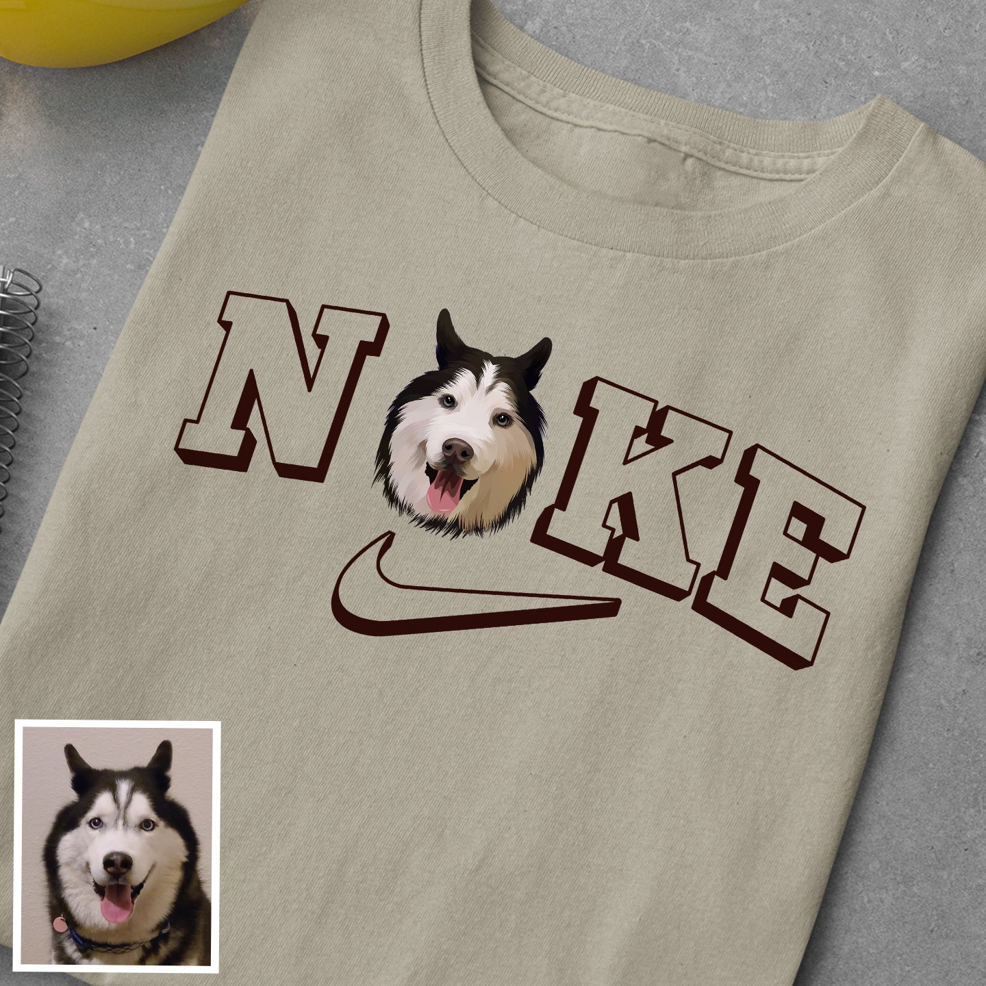 SWOOSH/NKE Pet Face T-Shirt/Sweatshirt