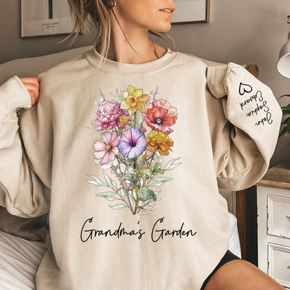 POC Personalised Birth flower Sweatshirt