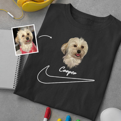 SWOOSH/NKE Pet Face T-Shirt/Sweatshirt