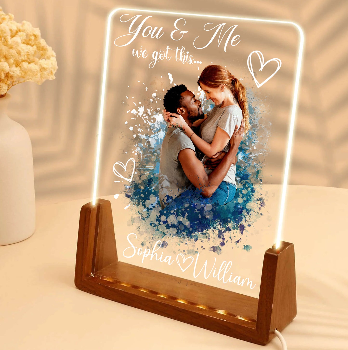 We Got This Together Couple Acrylic Plaque