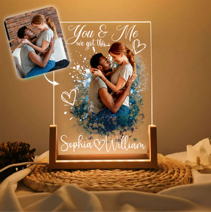 We Got This Together Couple Acrylic Plaque