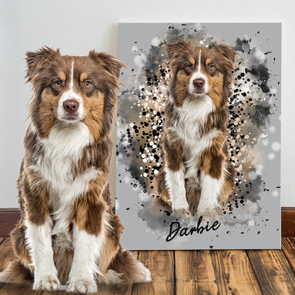 Personalized Pet Art - Canvas