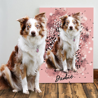 Personalized Pet Art - Canvas