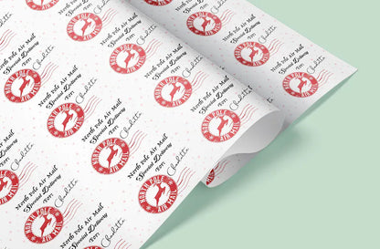 Wrap with love - Custom Gift Wrapping Paper Roll