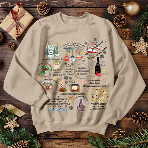 Winter Lyrics & Symbols Swiftie Sweatshirt