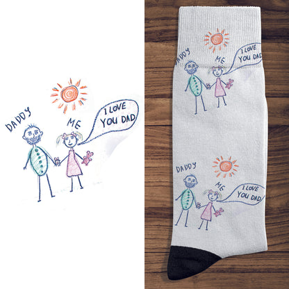 POC Personalised Drawing Socks