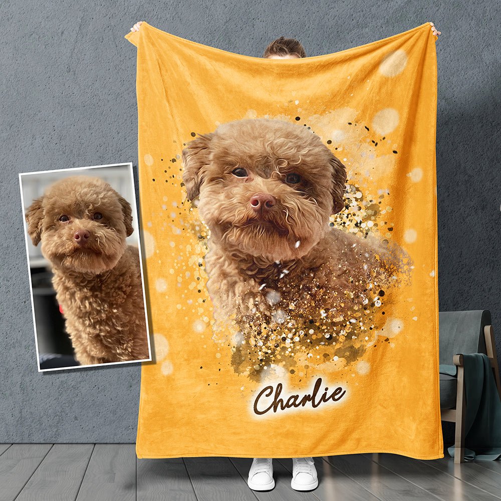 My pet canvas shop blanket